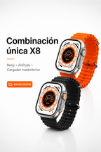 Combo reloj SmartWatch X8