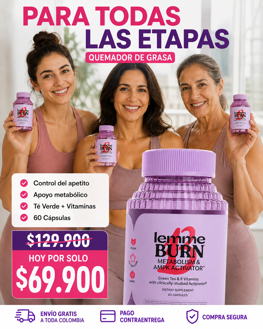 Lemme Burn™ | Quemador de Grasa