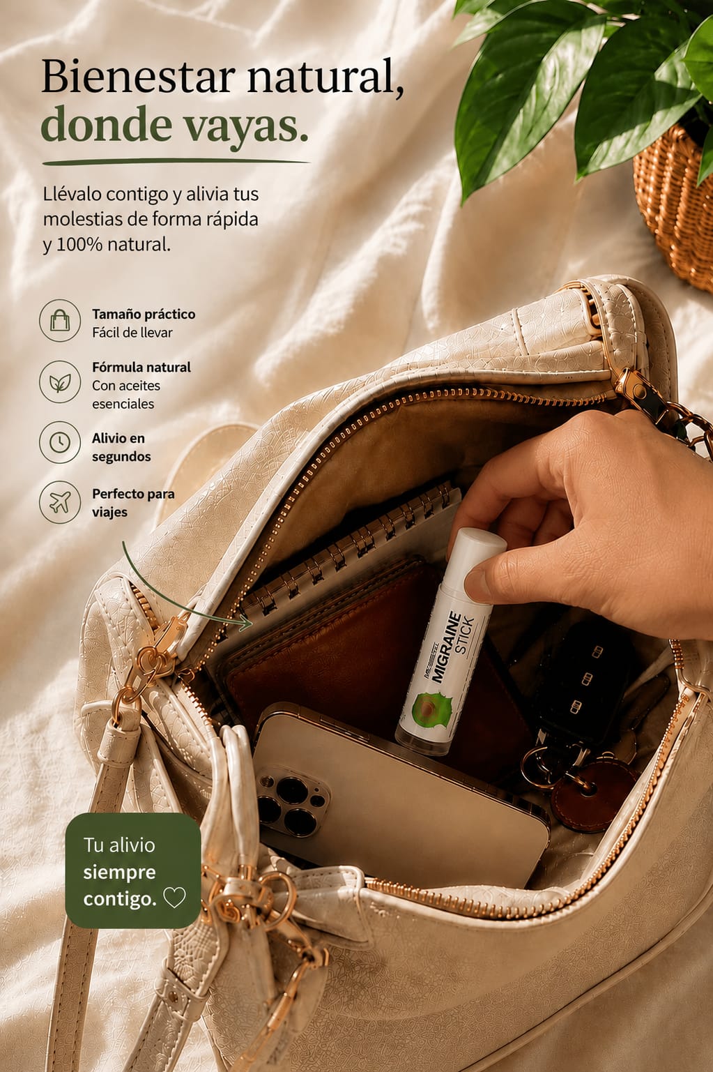 Migraine Stick® | Alivio Rápido para Migrañas