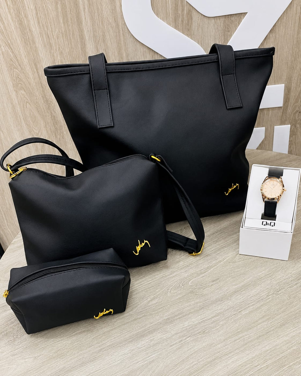 Combo Vélez Luxury 3 Piezas + Reloj Premium