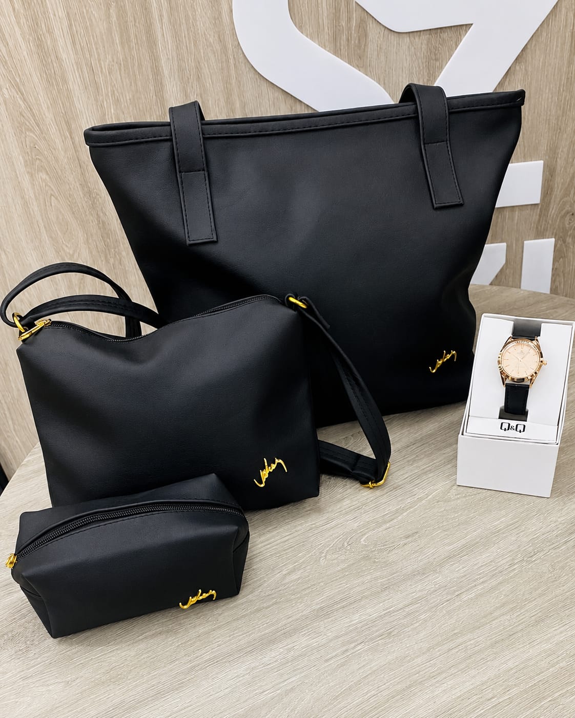 Combo Vélez Luxury 3 Piezas + Reloj Premium