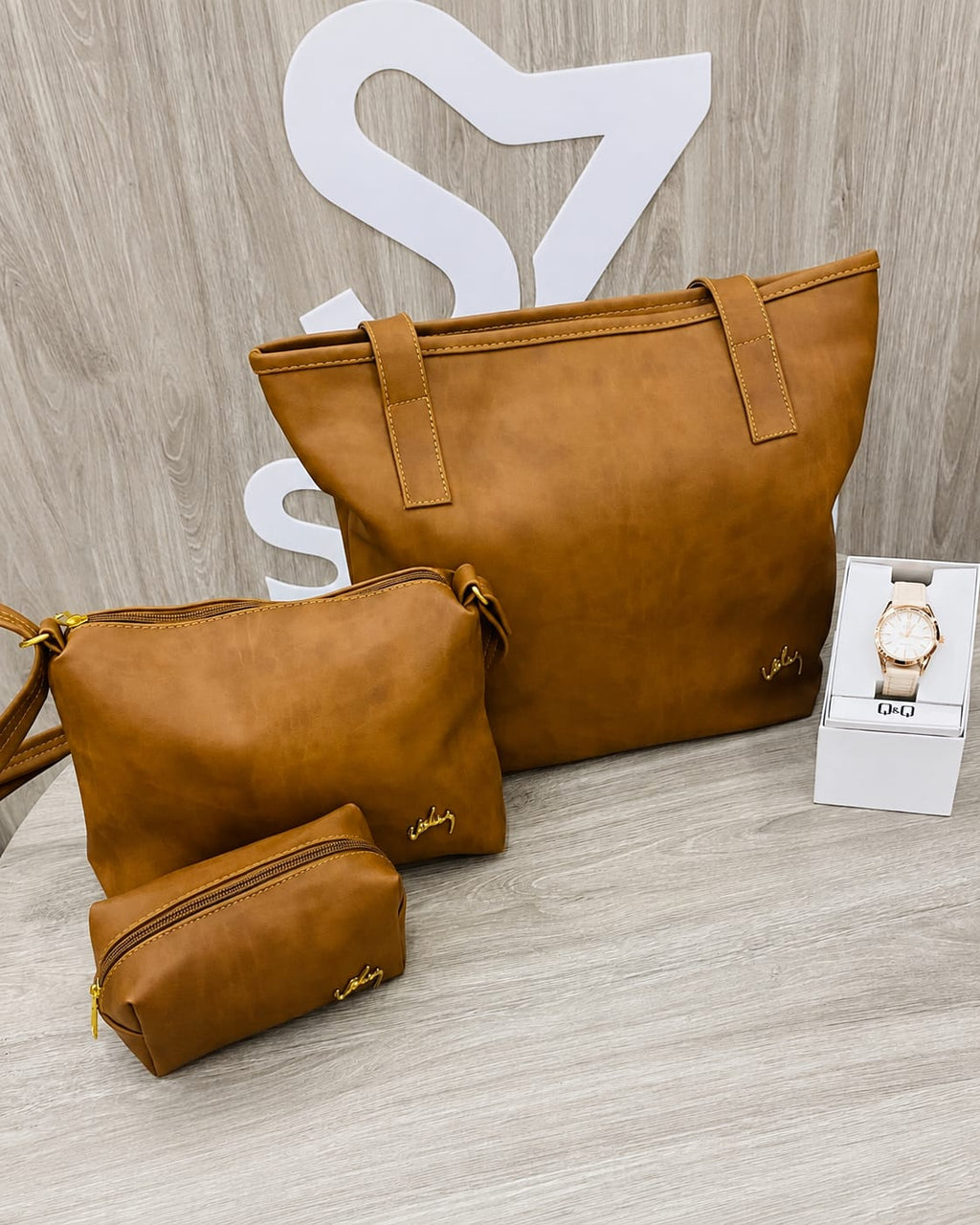Combo Vélez Luxury 3 Piezas + Reloj Premium